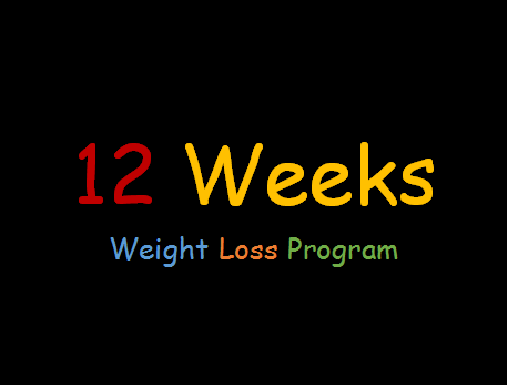 12 Weeks Weight Loss Program