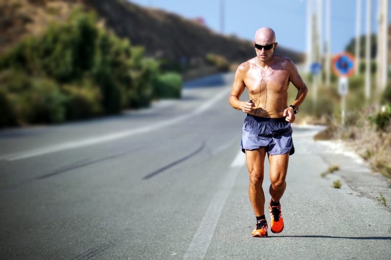 Running to get Six-pack Abs